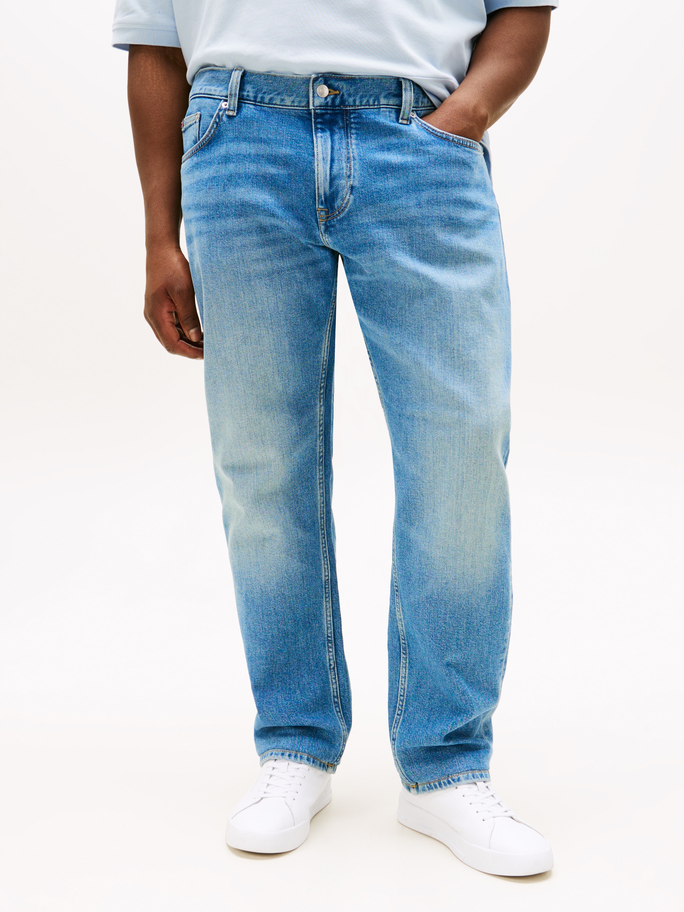 Tommy Hilfiger Big & Tall Gerade Jeans »BT-RGL MADISON STR BENNET BLUE-B«, Grosse Grössen
