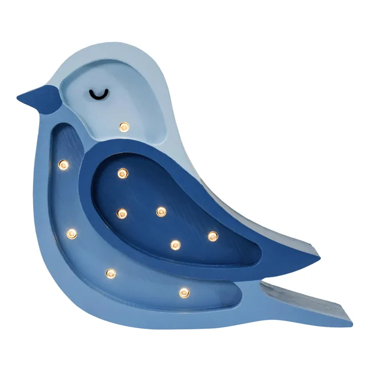 Little Lights Lampe à poser Oiseau | Denim