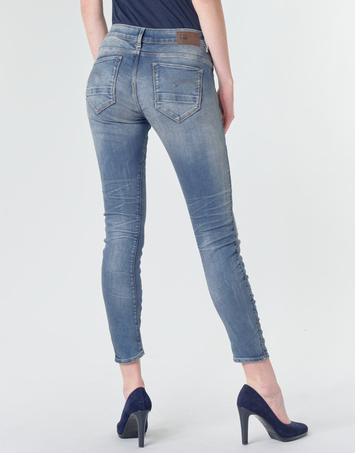 G-Star Raw - ARC 3D MID SKINNY WMN - Bleu