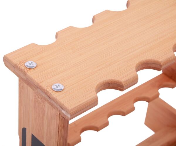 Présentoir de cannes Ultimate Compact Wooden Rod Rack