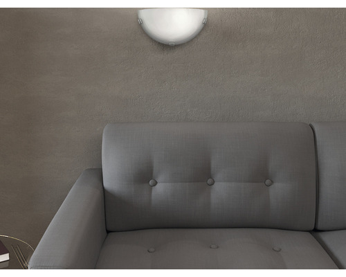 Wandlamp, 1-lichts, 16x30 cm, Mauritius wit