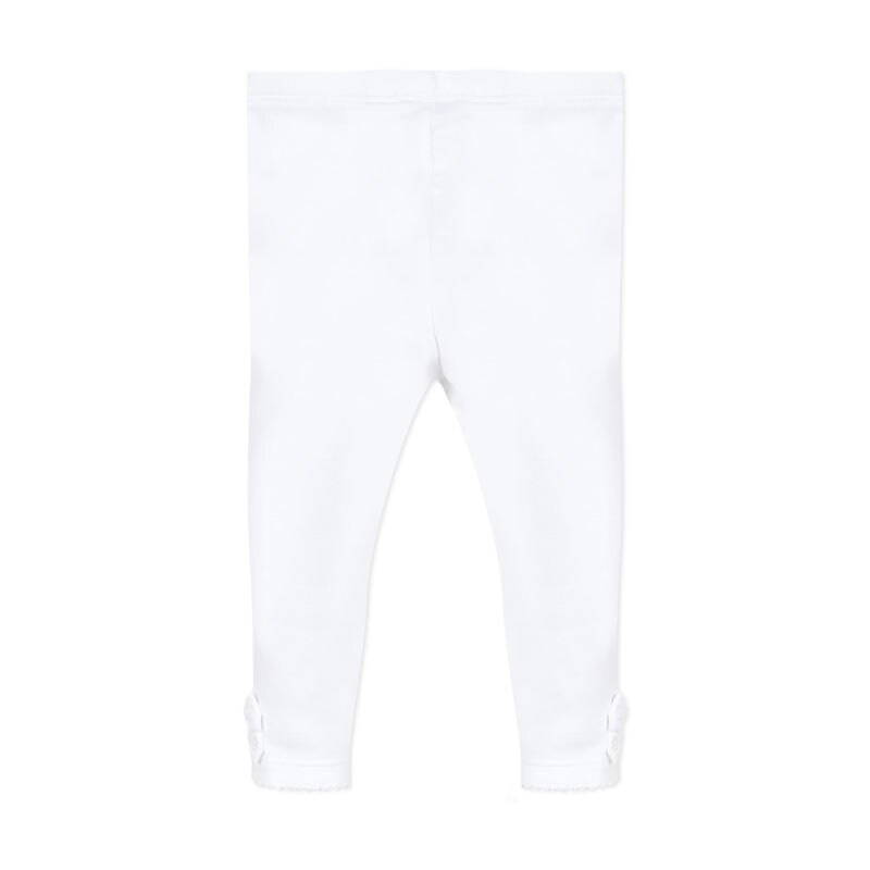 Legging bébé en jersey blanc bébé fille Absorba Aucune nuance