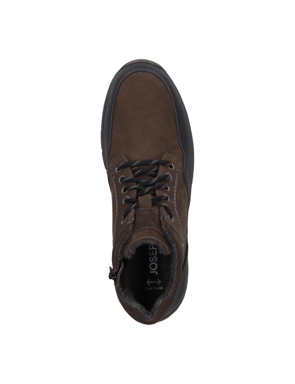 Stiefelette Lenny 52, braun-kombi