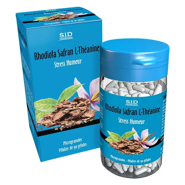SID Nutrition - Phyto/Complex - Rhodiola, Açafrão e L-Teanina - 90 cápsulas