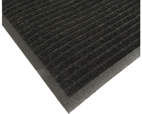 Duurzame repmat zwart 90x120 cm
