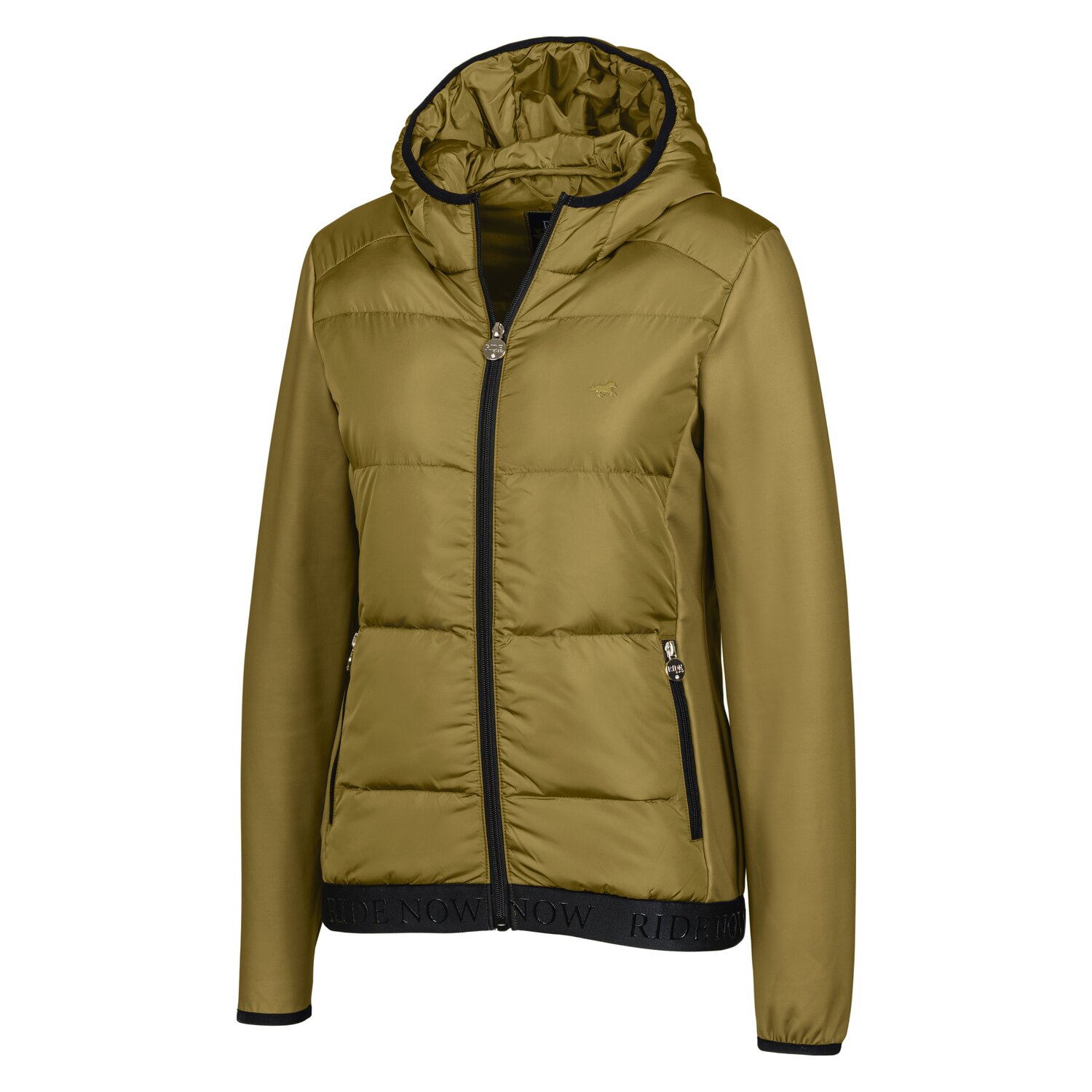 RIDE now Materialmixjacke - moss