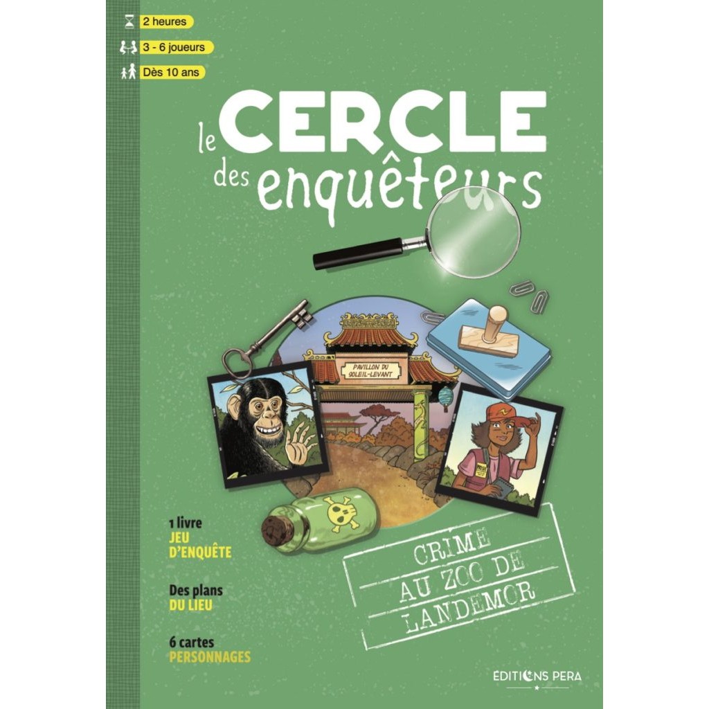 Le Cercle des Enquêteurs - Crime au Zoo de Landemor