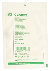 CURAPOR Chirurgisch Wundverband 10x15cm steril, 50 Stück