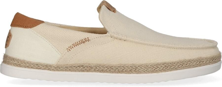 HEYDUDE Harbor Lo Heren Espadrille Loafer Egret Multi
