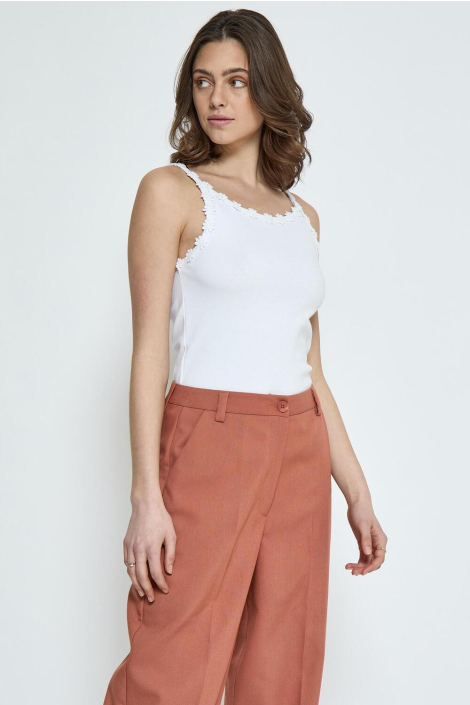 Peppercorn witte dames top