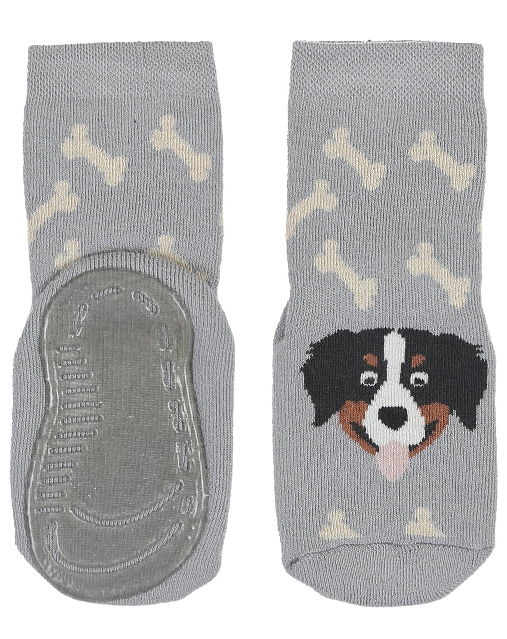 Stoppersocken SOFTSTEP HUND 2er- Pack in hell noug