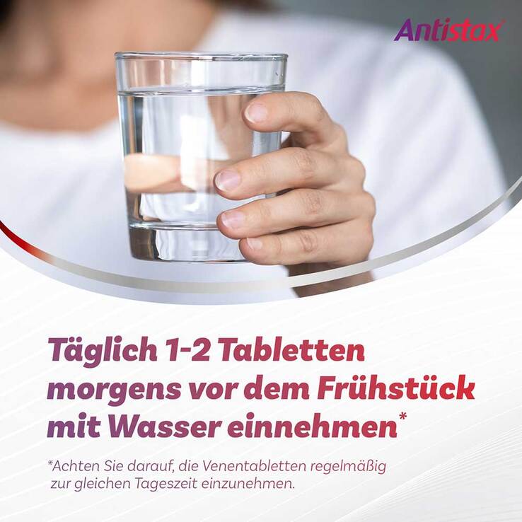 Antistax extra Venentabletten bei Krampfadern, 60 St