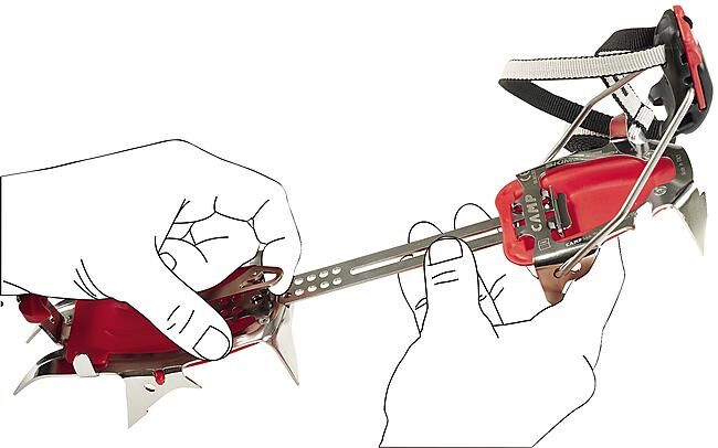 CAMP - CRAMPONS SKIMO PURE NANOTECH