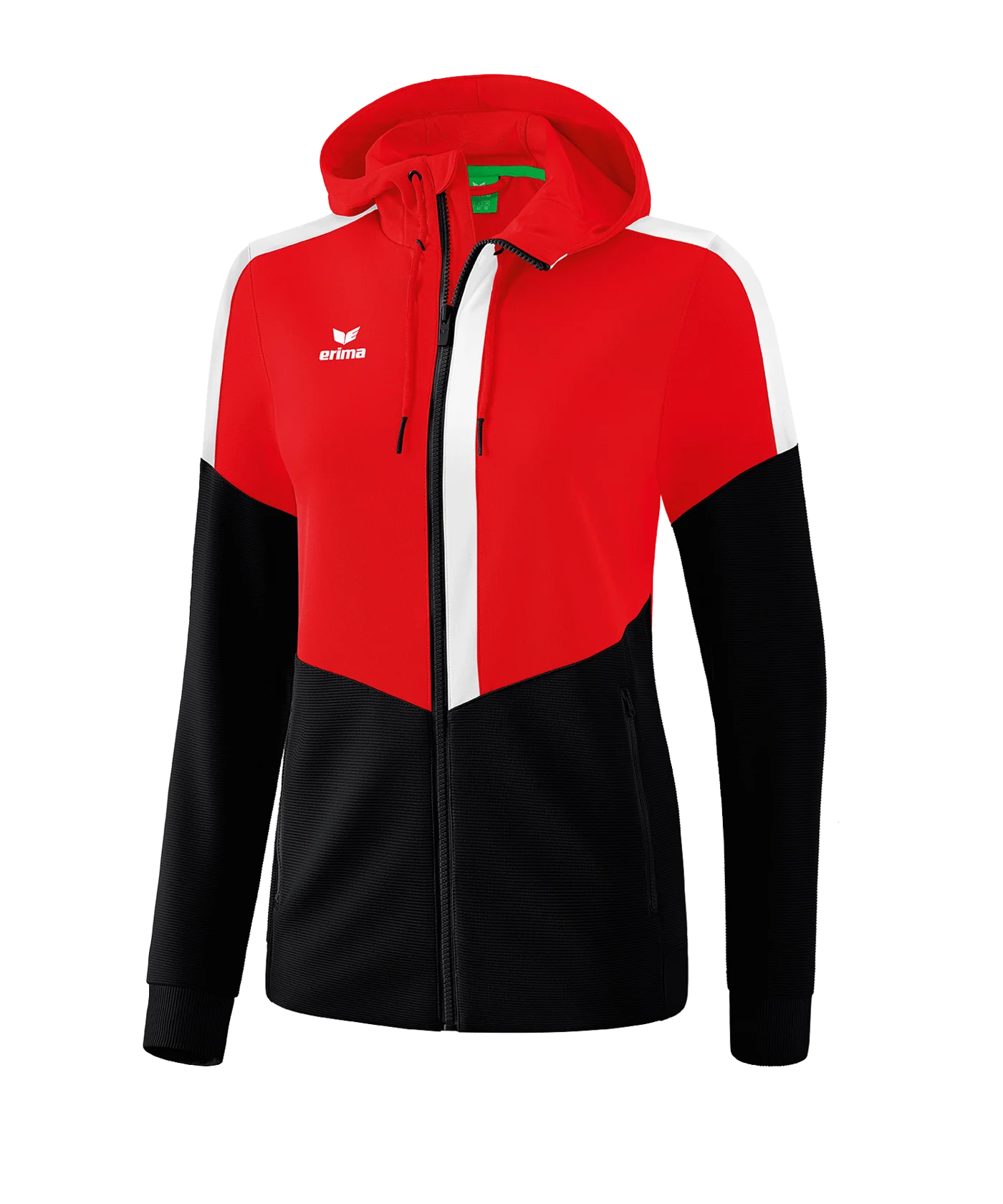 Erima Squad Kapuzen-Trainingsjacke Damen Rot