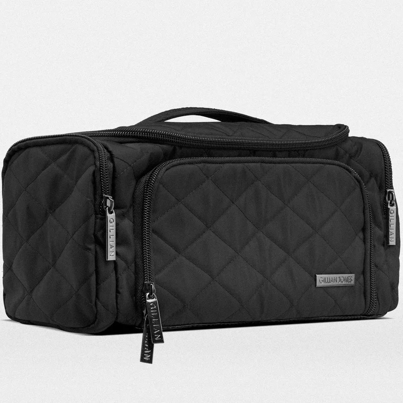 Gillian Jones Travel Organizer - Quilted Black 10066-00