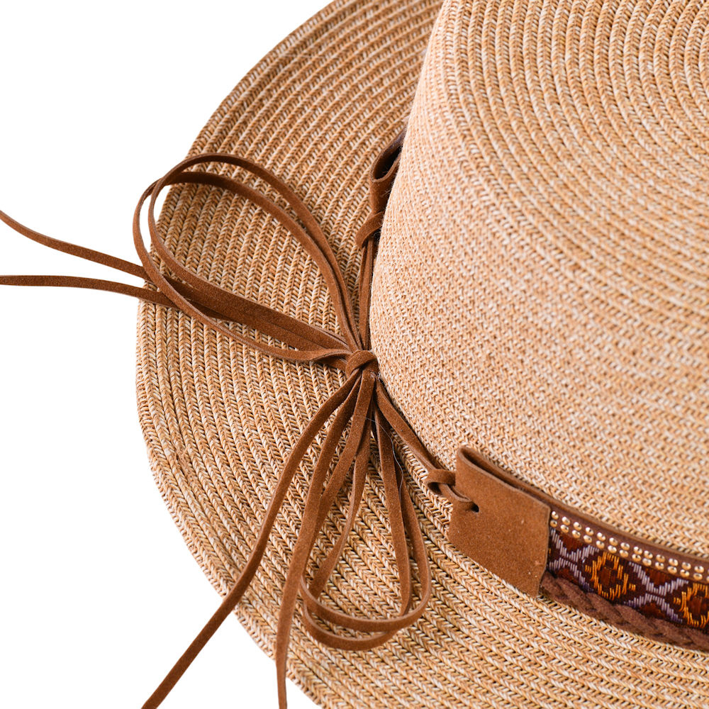 Decopatent Zonnehoed Dames Rond - Ø58 cm - UV Bescherming