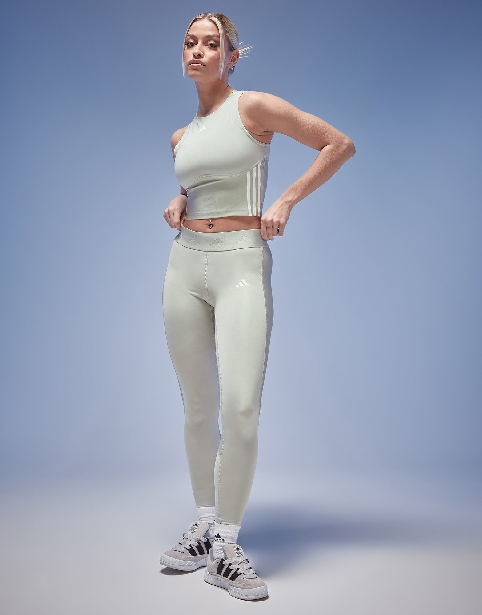 adidas Débardeur court de training Hyperglam Shine