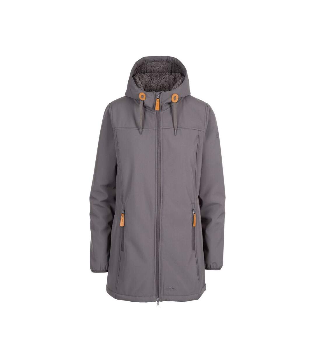Trespass - Veste imperméable longue KRISTEN - Femme (Carbone) - UTTP4195