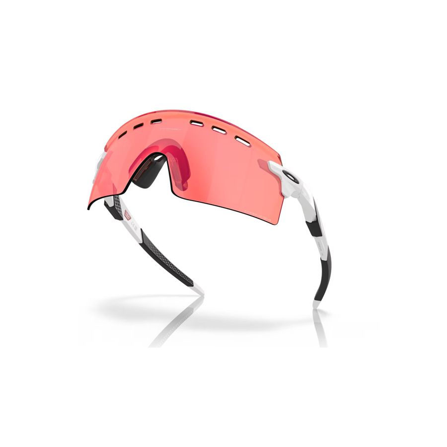 oakley encoder strike vented polished white prizm 523 oo9235 03 prizm field