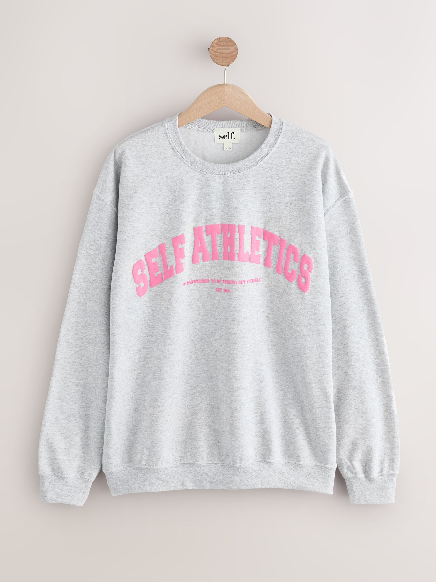 Grijs/roze - Sweatshirt