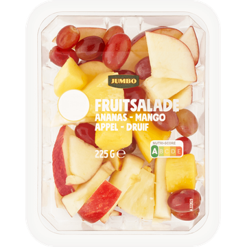 Jumbo Fruitsalade Ananas - Mango - Appel - Druif 225 g