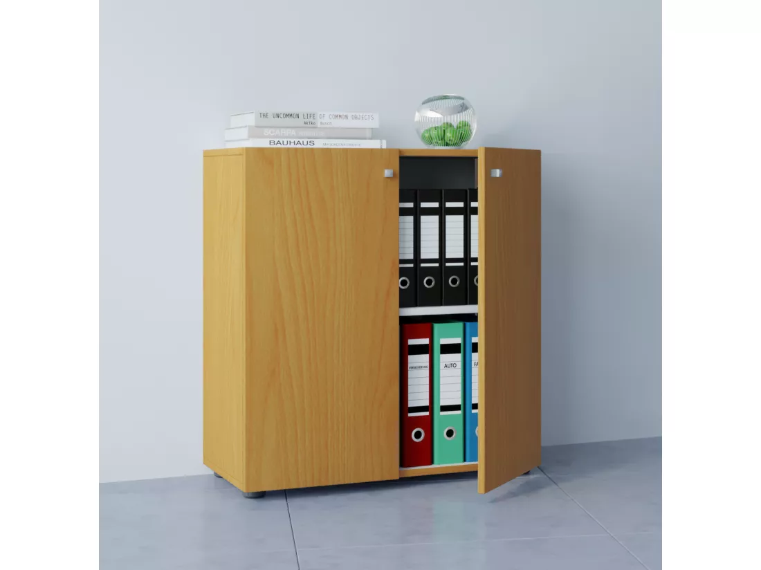 Armoire de bureau Armoire à dossiers Lona 2 cas