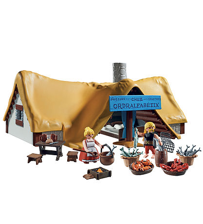 Playmobil Asterix - H?rmetix' Hytte - 71266 - 73 Dele