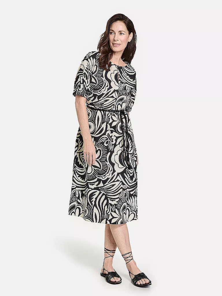 GERRY WEBER Midikleid schwarz