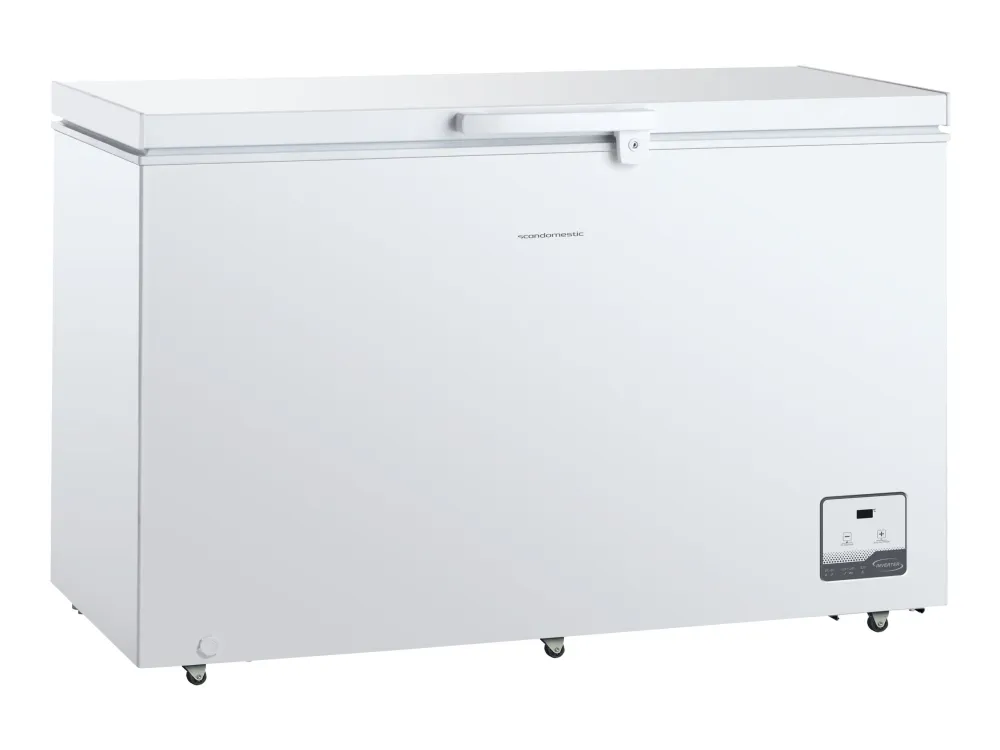 Scandomestic Standard CF500WE - Kumme - bredde: 165 cm - dybde: 73.5 cm - højde: 83.5 cm - 500 liter - Klasse E - hvid