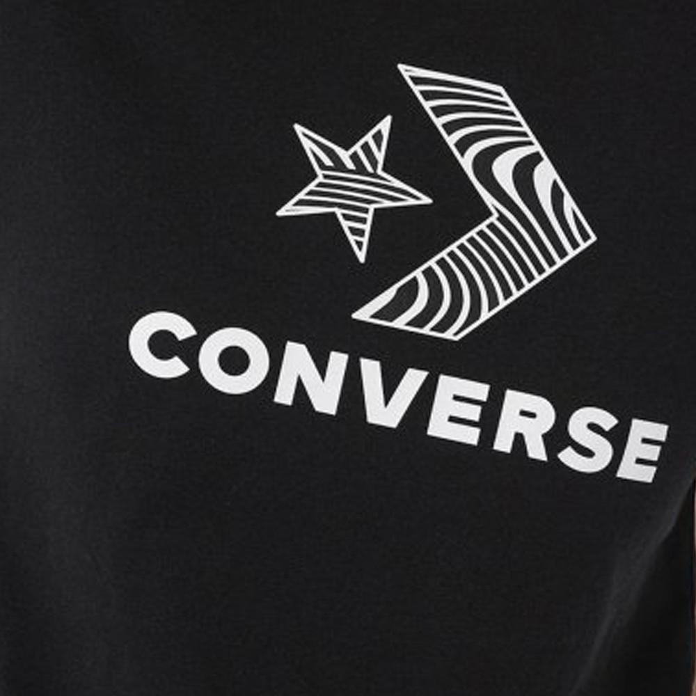Converse T-shirt Noir Femme Converse 3260
