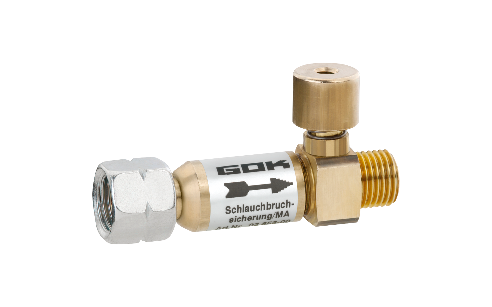 Schlauchbruchsicherung SBS/MA 50mbar 1,5kg/h G1/4L