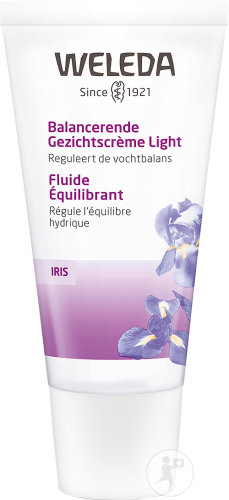 Weleda Iris Fluide Hydratant Peaux Normales À Mixtes Tube 30ml