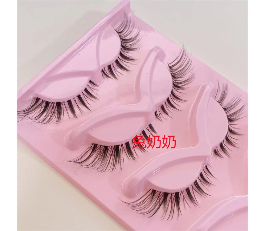 Mogugu - Set van 5 paar: Fox Eye Spiky valse wimpers