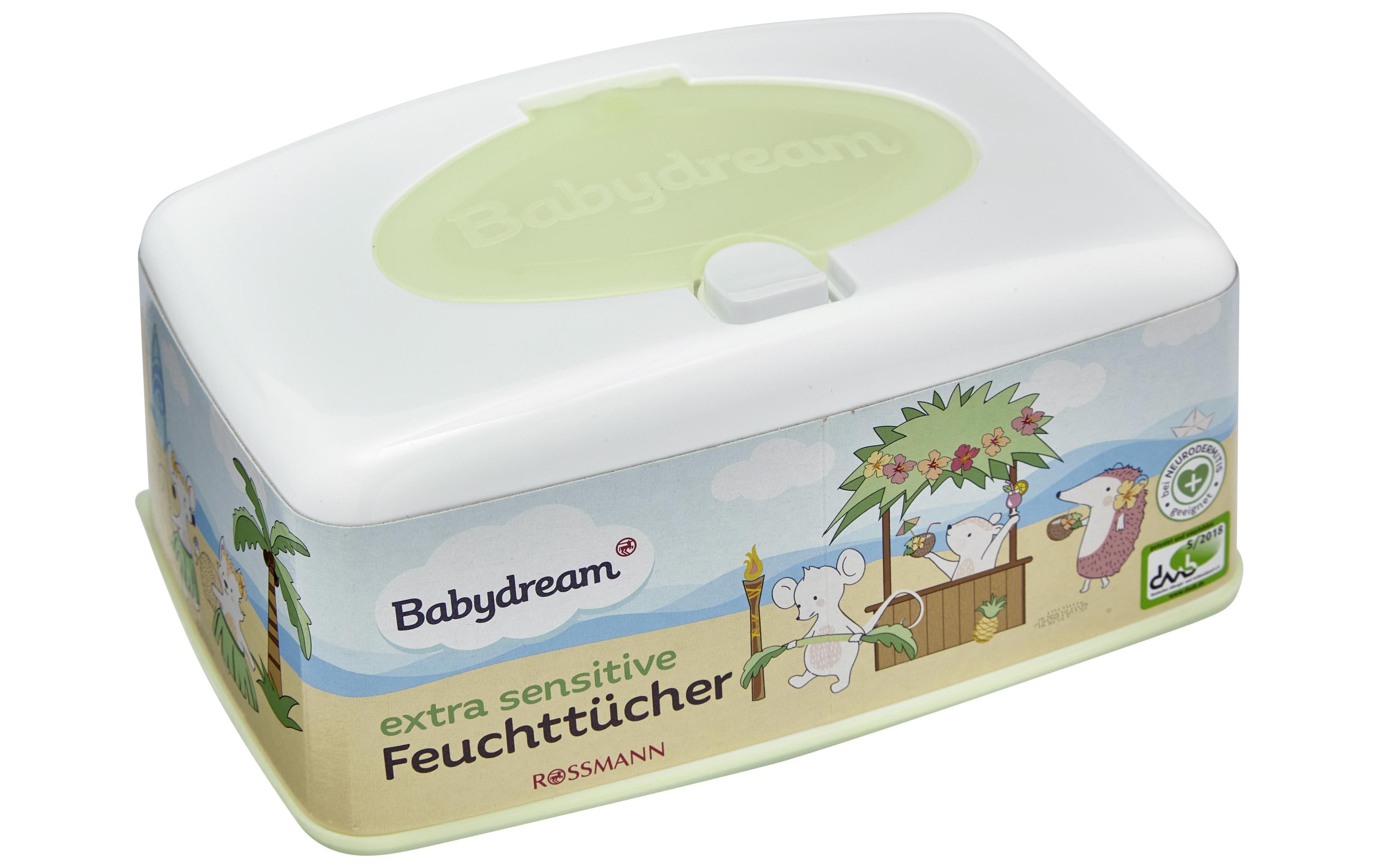 Feuchttücher extra Sensitive Box, 80 StückFeuchtücher, Box, 80 Stück