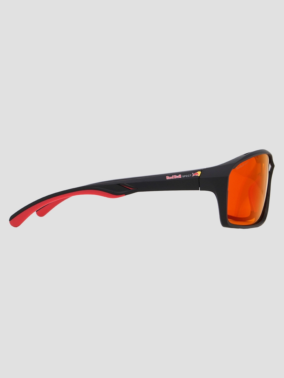Red Bull SPECT Eyewear DRILL-04 Black Sunglasses brown with red mirror