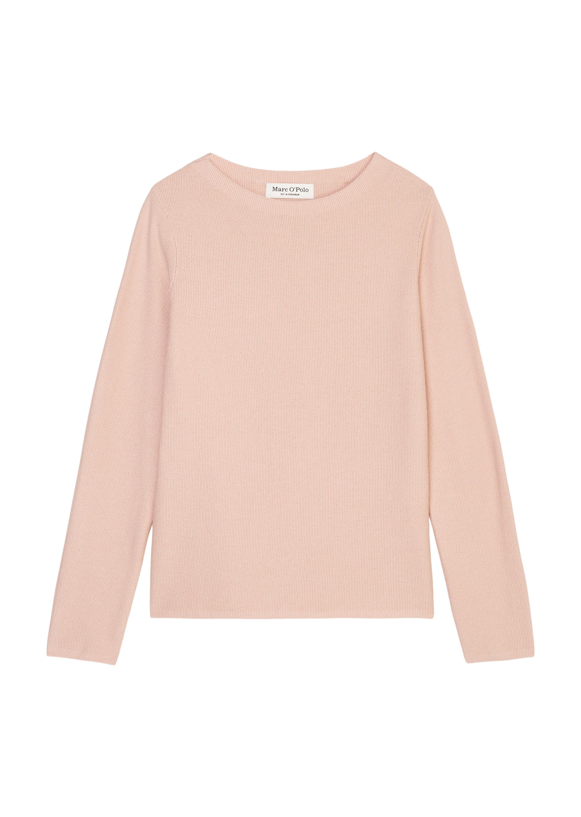 Pullover mit Reiskorn-Struktur aus softem Organic Cotton