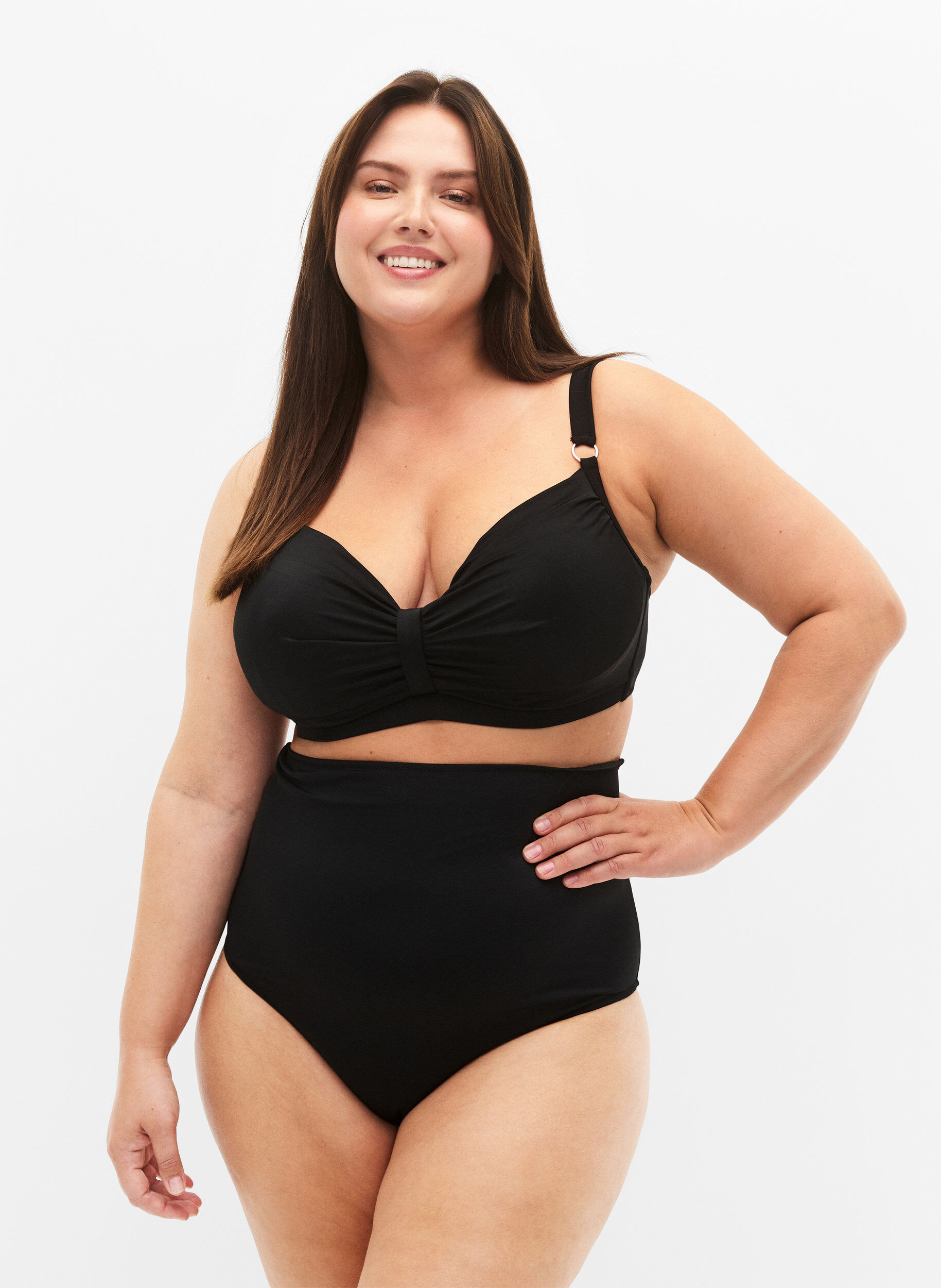 Bikini trusse med høj talje