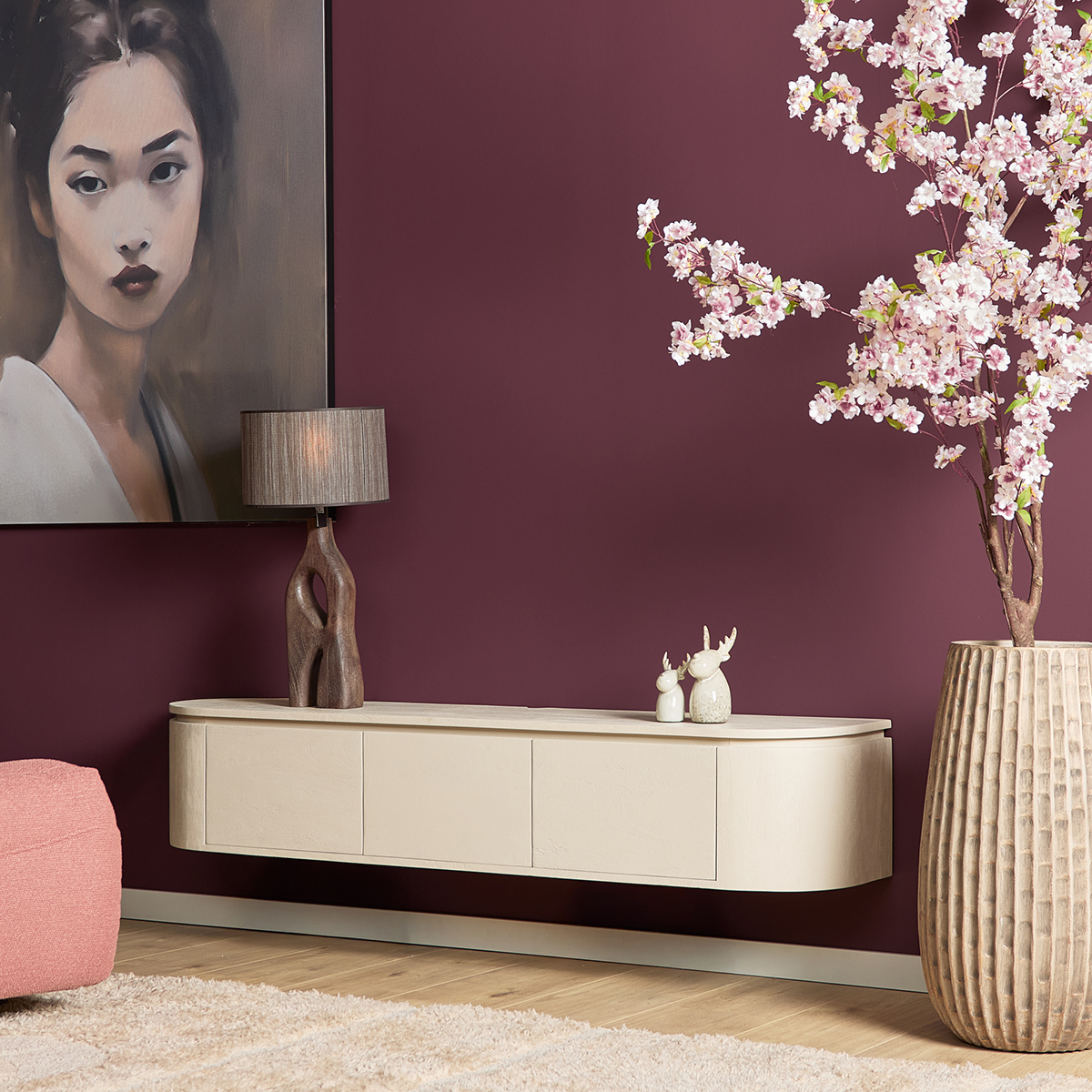 Tv meubel Houdini Witzand 160 cm