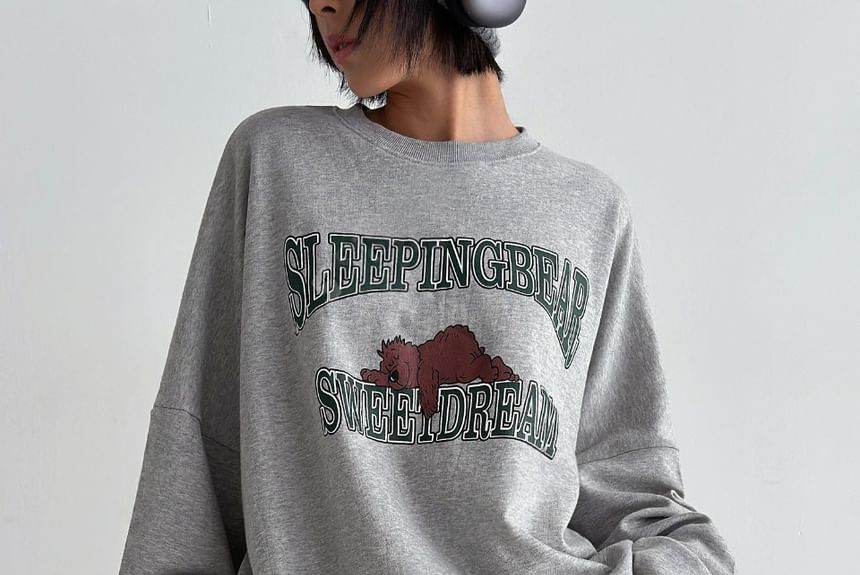 Chubby Girl - Set: Berenprint Pullover + Joggingbroek