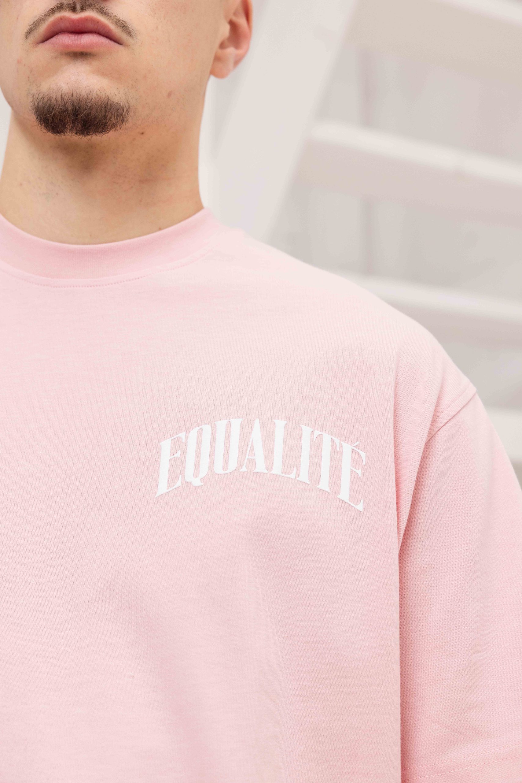 Equalité Oliver T-Shirt Heren Roze