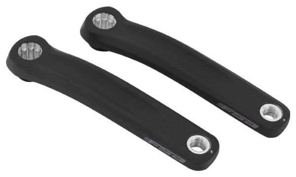 MANIVELLE DROITE   GAUCHE FSA 170mm NOIR ISIS POUR BOSCH 4ème génération (entraxe intérieur 160mm  entraxe extérieur 188mm)