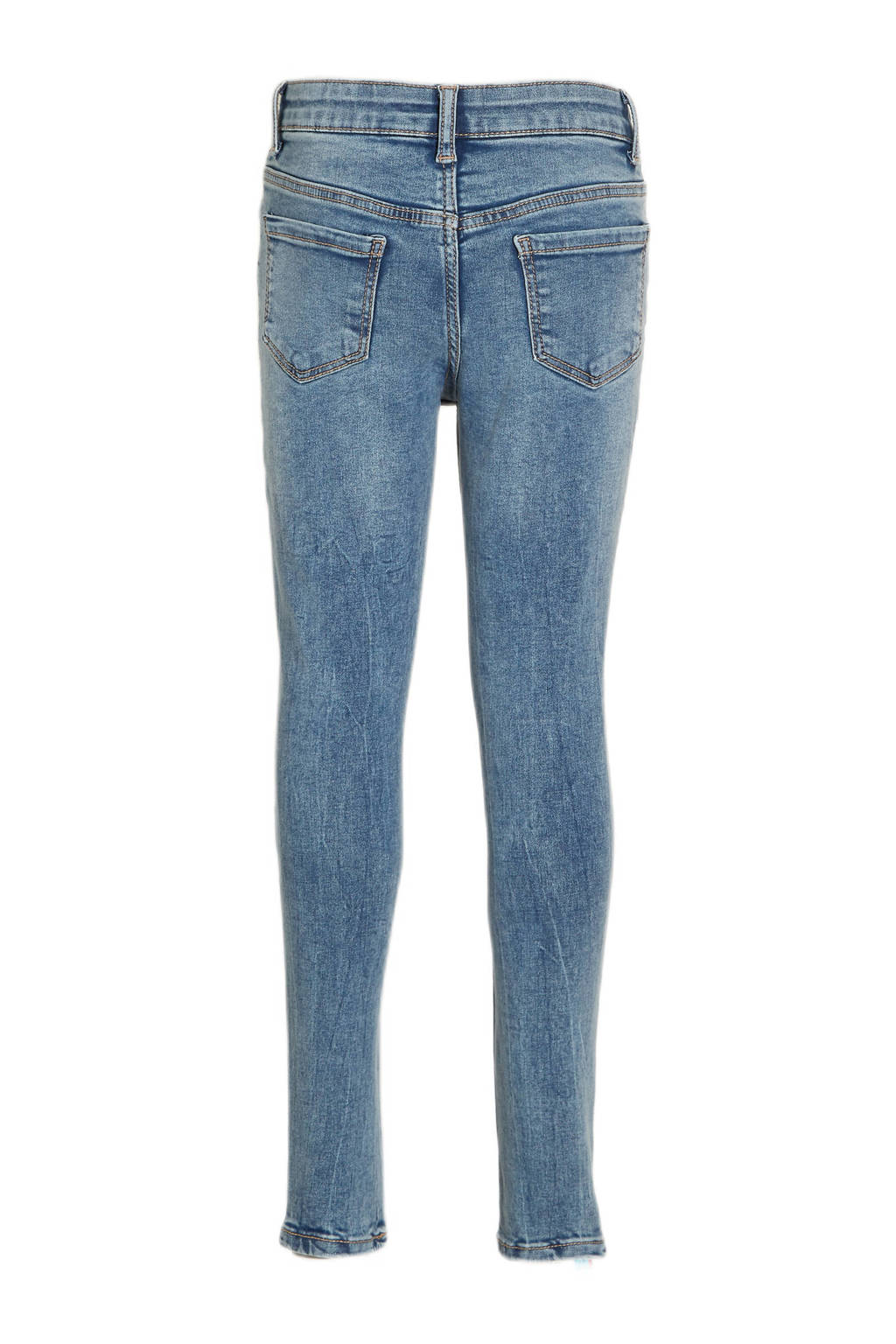 anytime skinny jeans blauw
