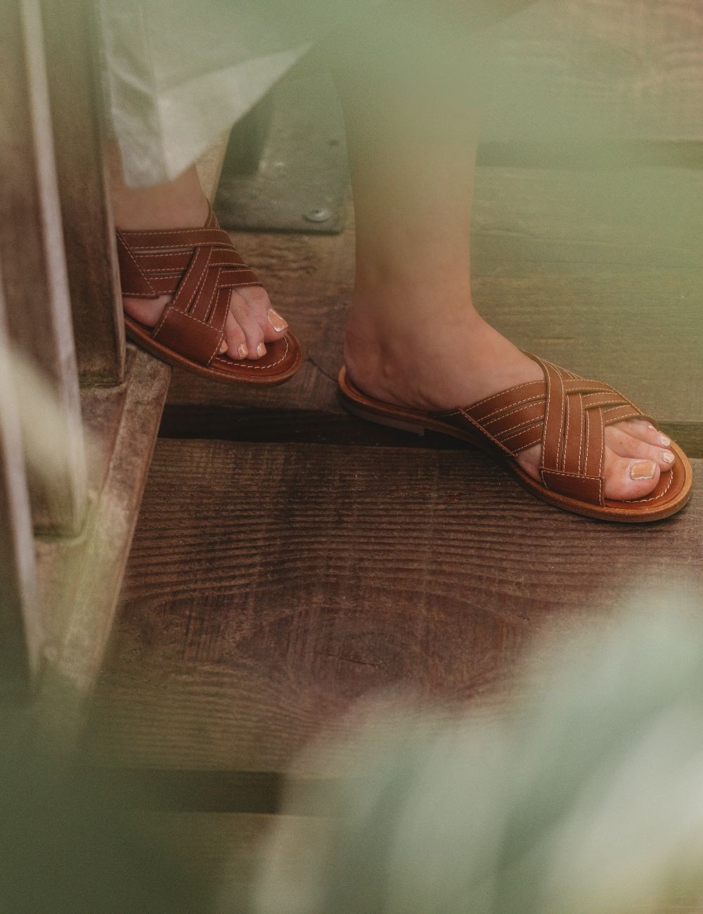 Rika Sandal - Cognac