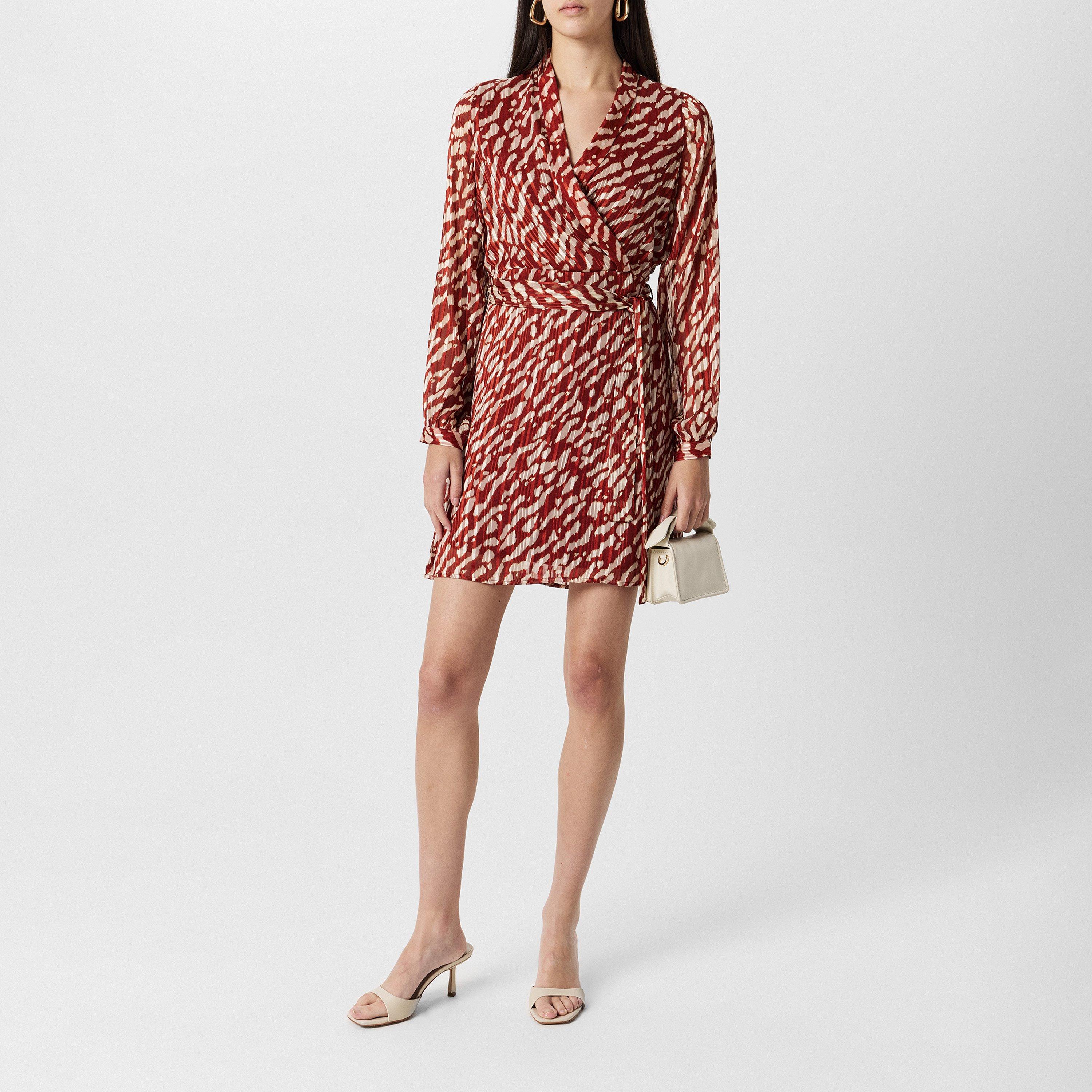 Vero Moda Patterned Wrap Dress