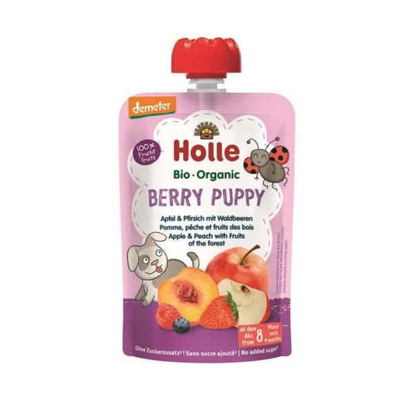 Berry Puppy Puré De Frutos Bio 8M