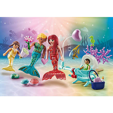 Playmobil 71469 havfrue familie