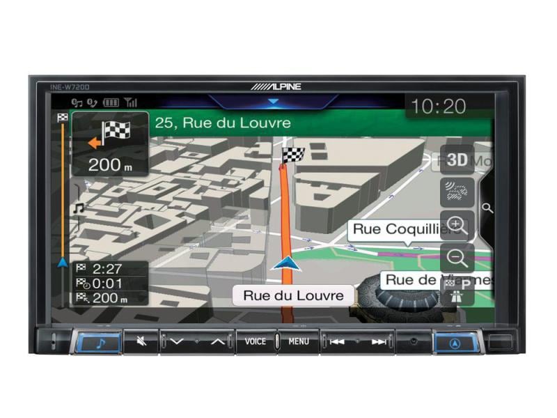 Alpine Autoradio INE-W720D 2 DIN Autoradio mit DAB/DAB -Tuner