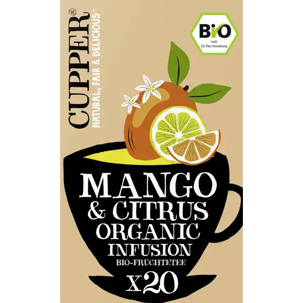 Bio-Früchtetee Mango & Citrus Organic Infusion