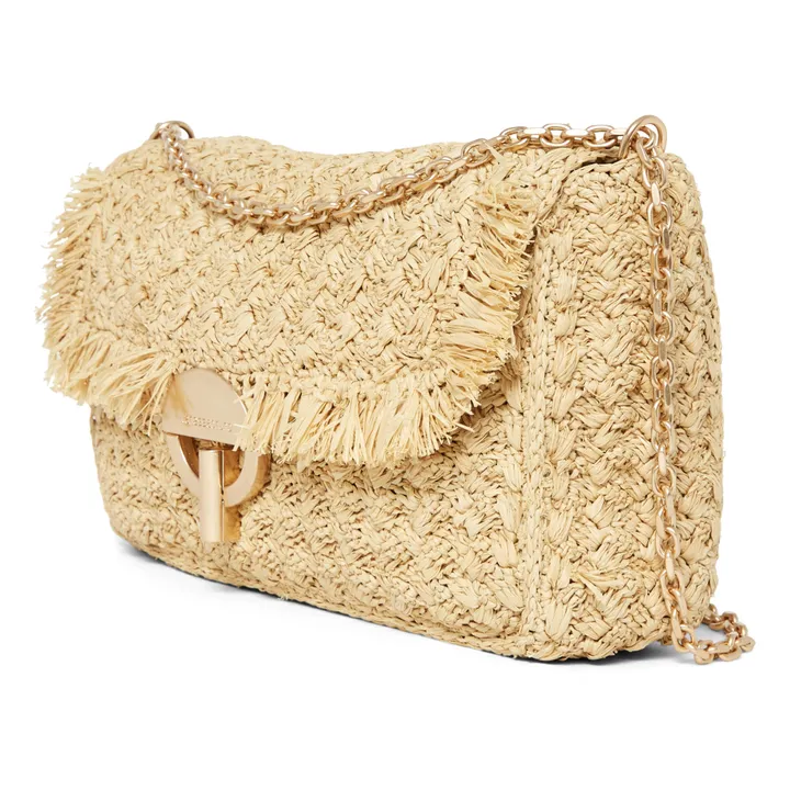 Vanessa Bruno Sac Moon GM Raphia Uni | Naturel