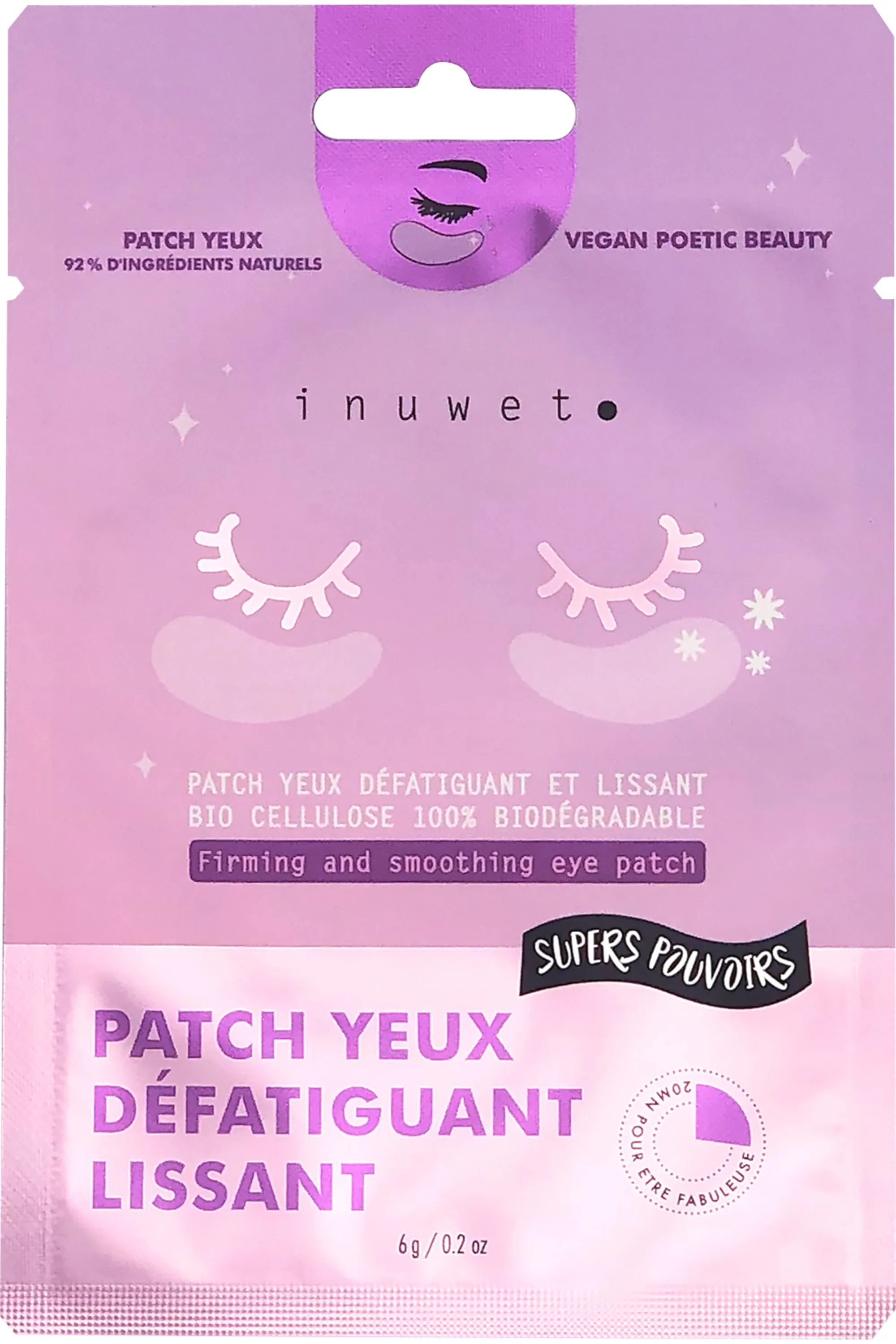 Inuwet (In Unicorn We Trust) Patchs yeux défatiguants & apaisants-6 g